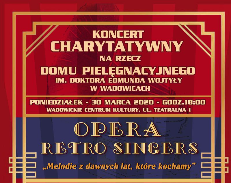 Koncert Charytatywny w Wadowicach