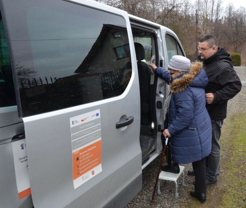 Bezpłatny transport dla osób starszych i niepełnosprawnych na terenie Powiatu Wadowickiego