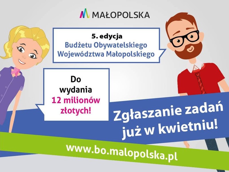 5 edycja Budżetu Obywatelskiego Województwa Małopolskiego