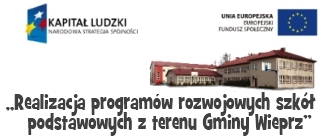 „Realizacja programów rozwojowych szkół podstawowych z terenu Gminy Wieprz” 