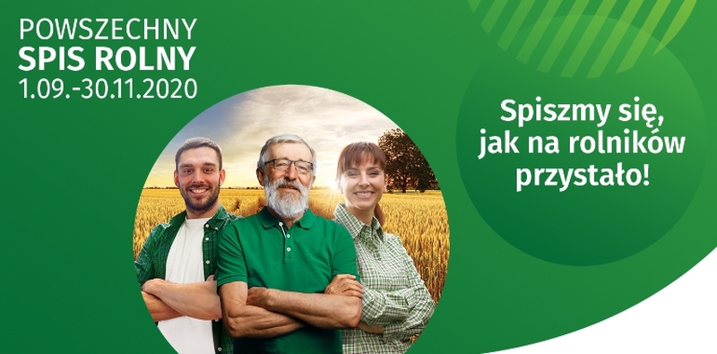 Powszechny Spis Rolny 2020 - PRZYPOMINAMY!!!!!!