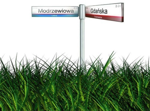 Ulice we Frydrychowicach, Gierałtowiczkach i Nidku.