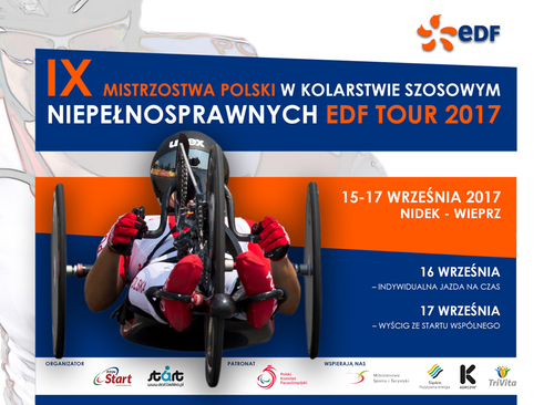 IX Mistrzostwa Polski w Kolarstwie Szosowym Niepełnosprawnych EDF TOUR 2017